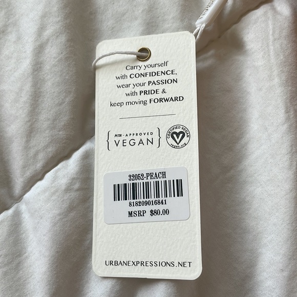 Urban Expressions Orange Handbag - Picture 2 of 5